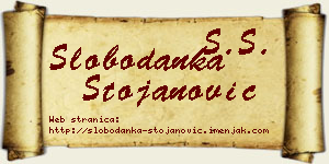 Slobodanka Stojanović vizit kartica